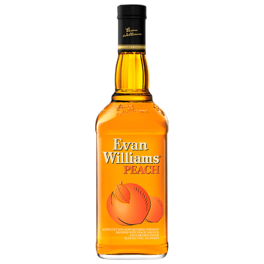 Evan Williams Bourbon Peach 1l